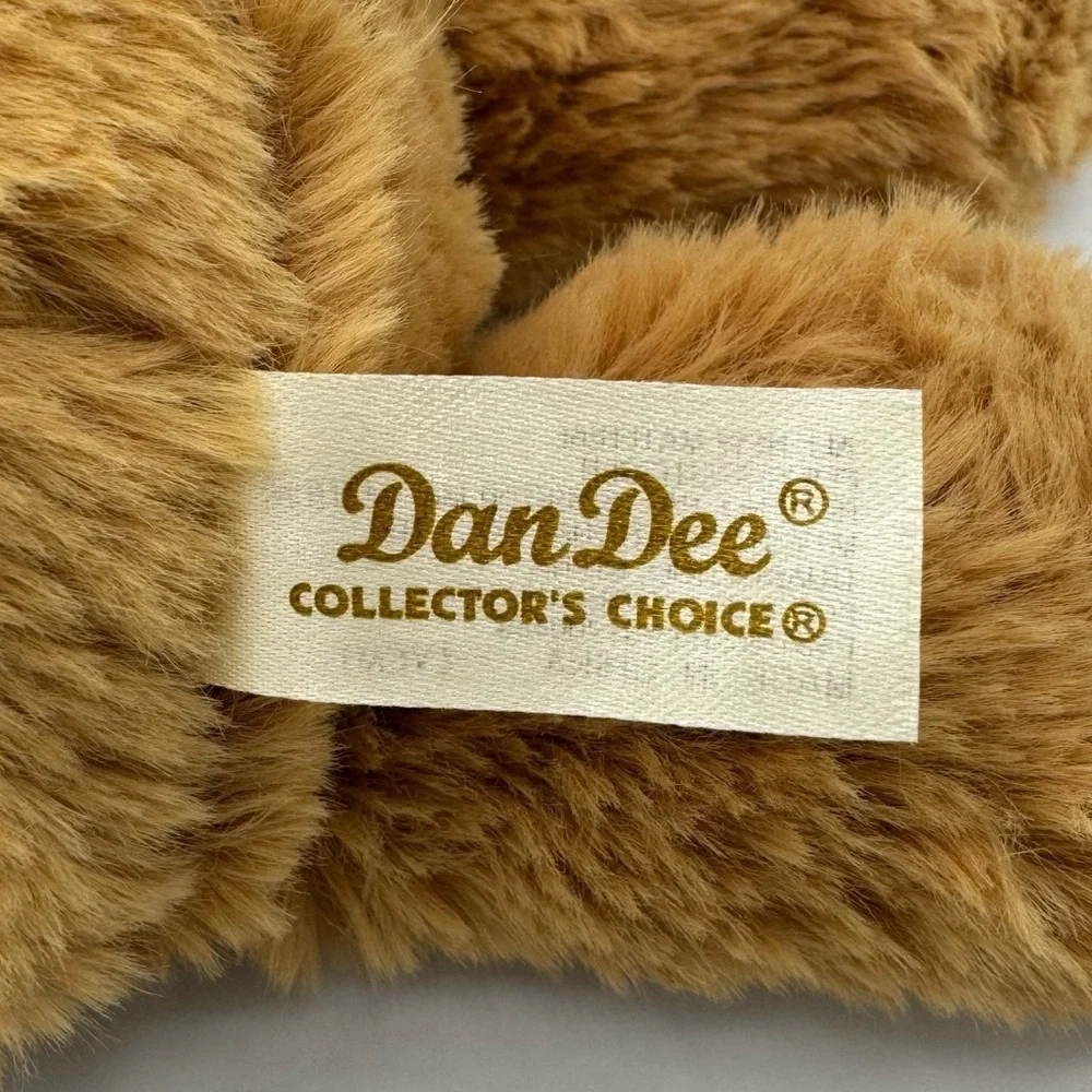Dan Dee Collectors Choice Christmas Brown Bear Hat Scarf Winter 7” Plush Stuffed